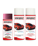 suzuki lapin cassis pink yse car aerosol spray paint with lacquer 2011 2015 With primer anti rust undercoat protection