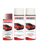 suzuki lapin cherry pink zku car aerosol spray paint with lacquer 2009 2010 With primer anti rust undercoat protection