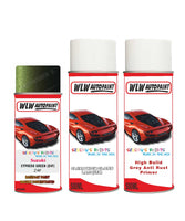 suzuki vitara cypress green z4f car aerosol spray paint with lacquer 1999 2003 With primer anti rust undercoat protection
