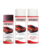 suzuki every deep rose red zdd car aerosol spray paint with lacquer 2005 2007 With primer anti rust undercoat protection