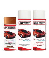 suzuki sx4 garnet orange zcm car aerosol spray paint with lacquer 2005 2007 With primer anti rust undercoat protection