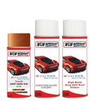 suzuki sx4 garnet orange zcm car aerosol spray paint with lacquer 2005 2007 With primer anti rust undercoat protection