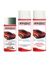 suzuki alto healing green zkz car aerosol spray paint with lacquer 2009 2010 With primer anti rust undercoat protection