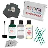 Paint For SUZUKI OASIS GREEN Code: ZJ1 Touch Up Paint Detailing Scratch Repair Kit