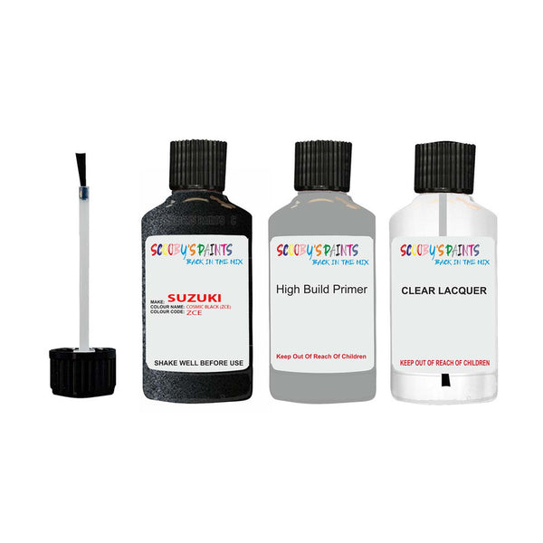 Zce Color Code Paint For Suzuki Grand Vitara Cosmic Black Zce Car Touch Up Paint Scra ...