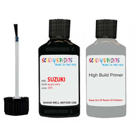suzuki vitara black code location sticker of5 touch up paint 1999 2004