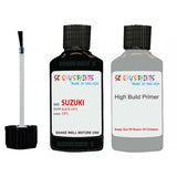 suzuki vitara black code location sticker of5 touch up paint 1999 2004