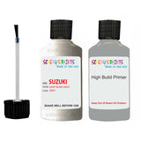 suzuki liana light silver code location sticker ja03 touch up paint 2014 2014