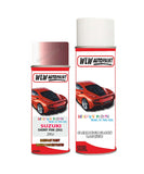 suzuki lapin cherry pink zku car aerosol spray paint with lacquer 2009 2010Body repair basecoat dent colour