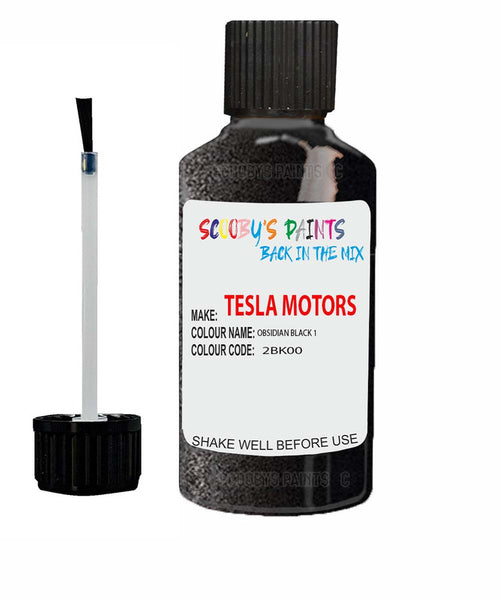Paint For Tesla Model S Obsidian Black Code Pmbl Touch Up Scratch Stone Chip Repair