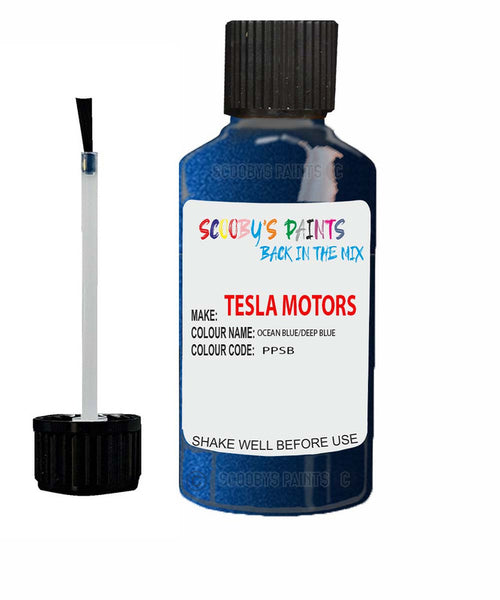 Paint For Tesla Model X Ocean Blue/Deep Blue Code Ppsb Touch Up Scratch Stone Chip Repair