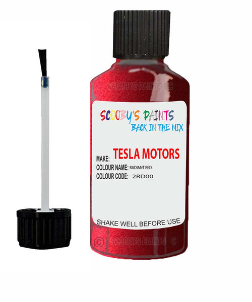 Paint For Tesla Model 3 Radiant Red Code 2Rd00 Touch Up Scratch Stone Chip Repair
