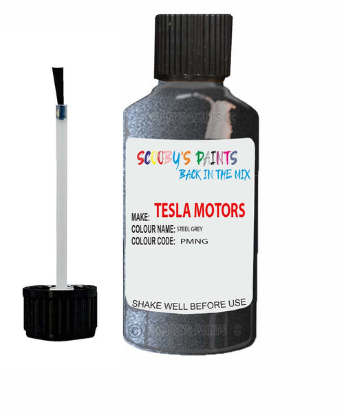 Paint For Tesla Model X Steel Grey Code Pmng Touch Up Scratch Stone Chip Repair