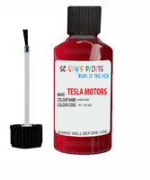 Paint For Tesla Model Y Sunset Red Code R-102E Touch Up Scratch Stone Chip Repair
