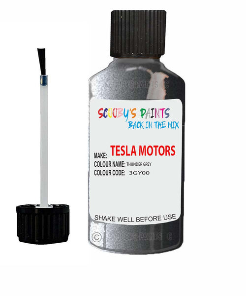 Paint For Tesla Model 3 Thunder Grey Code 3Gy00 Touch Up Scratch Stone Chip Repair