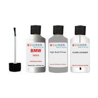 MG PRIME Car paint Can set for BMW 354 Titansilber Metallic/Titanium Silver Metallic Base coat 2K clear coat hardener ready-to-spray 2.5l MG PRIME Car paint Can set for BMW 354 Titansilber Metallic/Titanium Silver Metallic Base coat 2K clear coat hardener ready-to-spray 2.5l