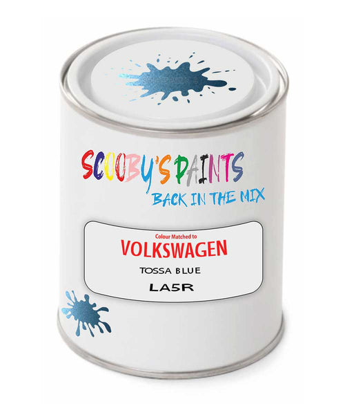 spray gun 2 pack paint Volkswagen Tossa Blue Code: La5R