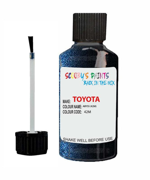 toyota yaris abyss code 42m touch up paint 2016 2018 Scratch Stone Chip Repair 
