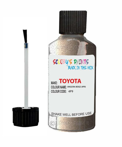toyota hilux van angora beige code 4p9 touch up paint 1998 2019 Scratch Stone Chip Repair 