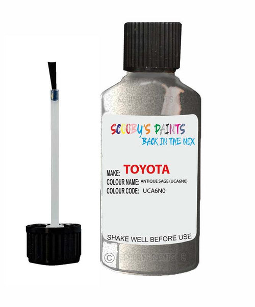 toyota hiace van antique sage code uca6n0 touch up paint 1996 2007 Scratch Stone Chip Repair 