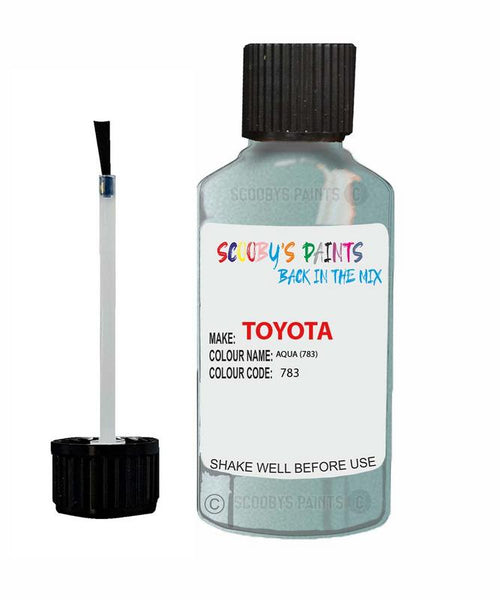 toyota prius aqua code 783 touch up paint 2009 2019 Scratch Stone Chip Repair 