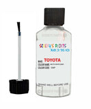 toyota verso arctic white code ewp touch up paint 2013 2019 Scratch Stone Chip Repair 