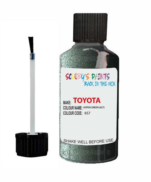 toyota camry aspen green code 6s7 touch up paint 2001 2013 Scratch Stone Chip Repair 