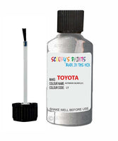 toyota corolla asteroid silver code ly touch up paint 1990 1991 Scratch Stone Chip Repair 