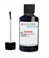 toyota camry hybrid attitude black code 218 touch up paint 2011 2020 Scratch Stone Chip Repair 