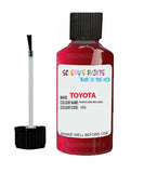 toyota yaris barcelona red code kee touch up paint 2005 2020 Scratch Stone Chip Repair 