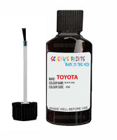 toyota supra black code 206 touch up paint 1990 1992 Scratch Stone Chip Repair 