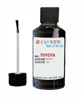 toyota aygo black code 211 touch up paint 2002 2019 Scratch Stone Chip Repair 
