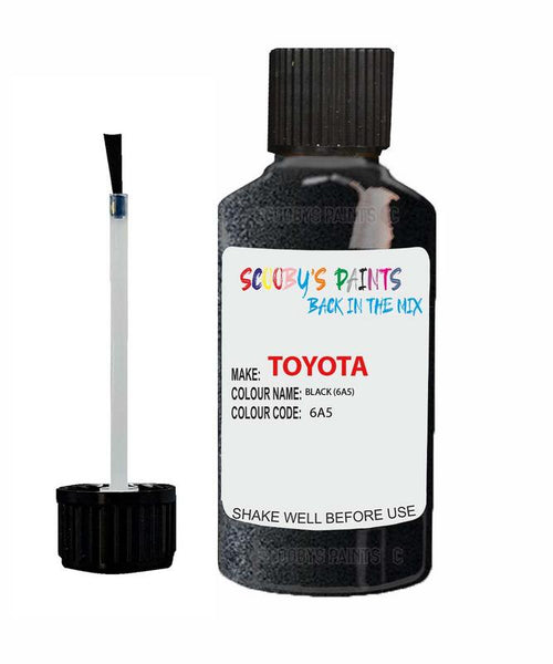 toyota supra black code 6a5 touch up paint 1990 1992 Scratch Stone Chip Repair 