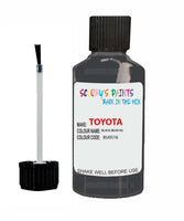 toyota avensis black code bu0516 touch up paint 2001 2002 Scratch Stone Chip Repair 