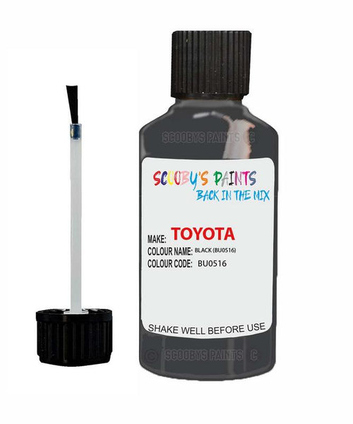 toyota avensis black code bu0516 touch up paint 2001 2002 Scratch Stone Chip Repair 