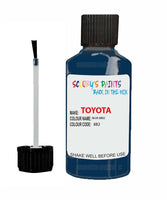 toyota liteace blue code 8b2 touch up paint 1990 2008 Scratch Stone Chip Repair 