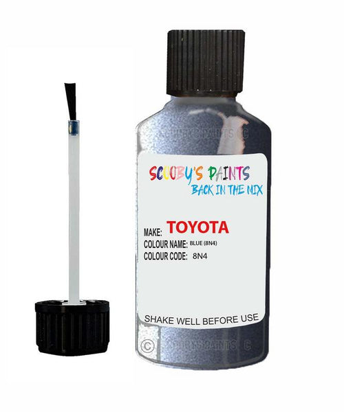 toyota camry blue code 8n4 touch up paint 1999 2000 Scratch Stone Chip Repair 