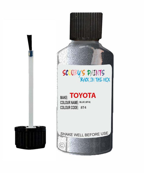 toyota yaris blue code 8t4 touch up paint 2005 2016 Scratch Stone Chip Repair 