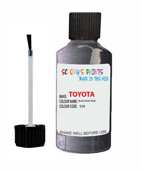 toyota camry blue dusk code 930 touch up paint 1996 1999 Scratch Stone Chip Repair 