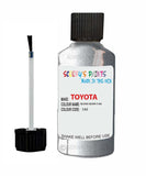 toyota starlet bluish silver code 1a0 touch up paint 1993 2008 Scratch Stone Chip Repair 