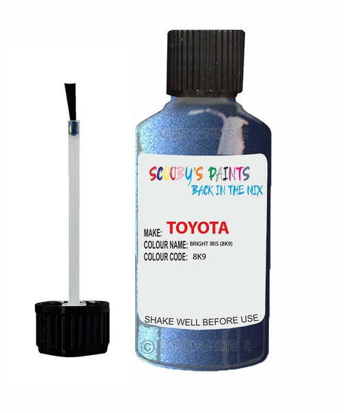 toyota paseo bright iris code 8k9 touch up paint 1995 2002 Scratch Stone Chip Repair 