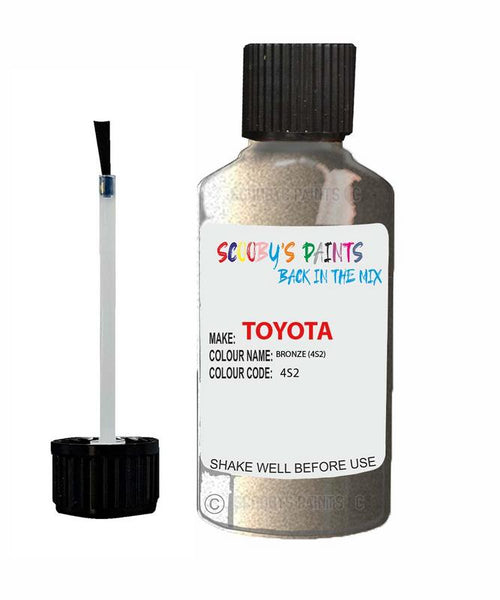 toyota prius bronze code 4s2 touch up paint 1995 2017 Scratch Stone Chip Repair 