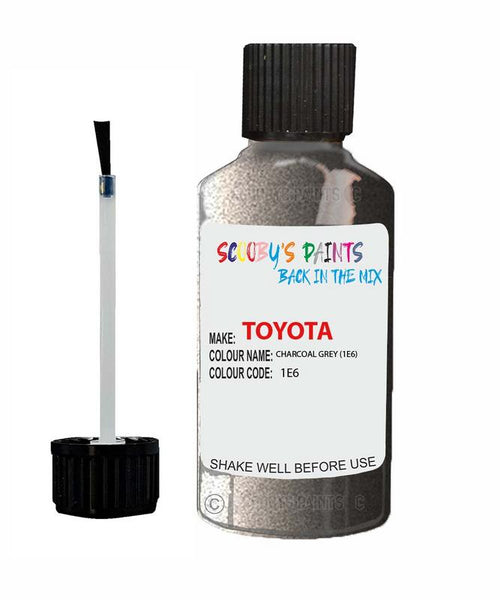 toyota avensis charcoal grey code 1000000 touch up paint 2002 2005 Scratch Stone Chip Repair 
