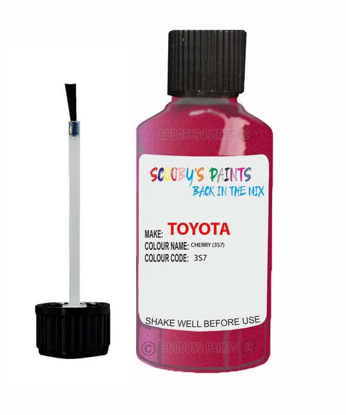 toyota yaris cherry code 3s7 touch up paint 2010 2019 Scratch Stone Chip Repair 