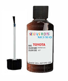toyota camry chestnut code 4j7 touch up paint 1990 1991 Scratch Stone Chip Repair 