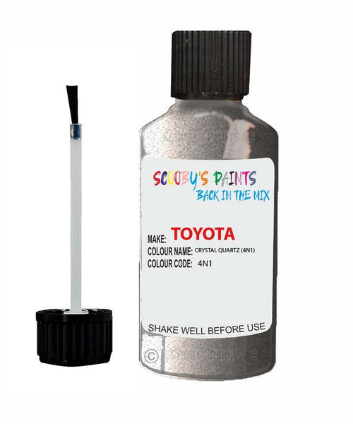 toyota corolla crystal quartz code 4n1 touch up paint 1995 2000 Scratch Stone Chip Repair 