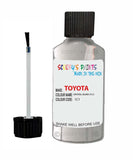 toyota paseo crystal silver code 1c1 touch up paint 1998 2002 Scratch Stone Chip Repair 