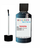 toyota camry dark blue code 8000000000 touch up paint 1990 2011 Scratch Stone Chip Repair 