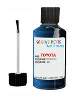 toyota yaris dark blue code 8p4 touch up paint 2000 2018 Scratch Stone Chip Repair 