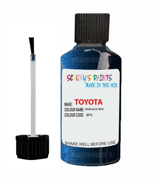 toyota corolla dark blue code 8p4 touch up paint 2000 2018 Scratch Stone Chip Repair 